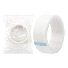 1卷眼部化妆工具、眼影贴纸、透气眼线笔和睫毛延长纸贴、隐形面部化妆胶带、即时面部练习化妆胶带、面部提拉塑料胶带、眼影胶带、眼线笔胶带（1.25厘米*4.5米）、化妆工具、睫毛工具、面部提拉工具 - 彩色 - 查看 11