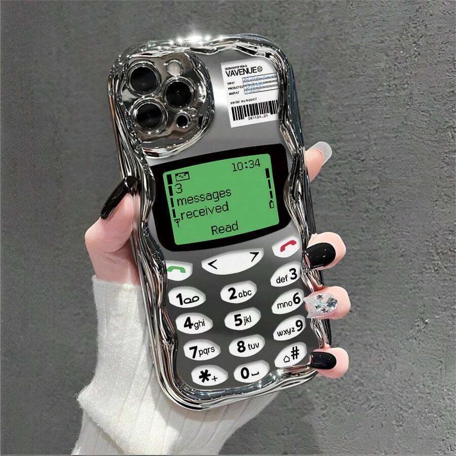 Mandala Mobile Phone Case, Decorated With Intricate Floral And Geometric Patterns, Suitable For IPhone 16, 15, 14, 13, 12 And 11 Pro Models, Made Of TPU Material, And Provides Shockproof Protection Perfect For Family, Friends, Children, Birthdays, Spring, Holidays, Boyfriends, Girlfriends, And Valentine's Day Gifts - Bạc - Xem 1