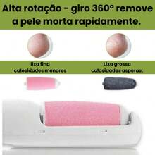 Callus Crack Remover Electric Foot File With Epilator And Exfoliator 2 In 1 - Khaki - View 6