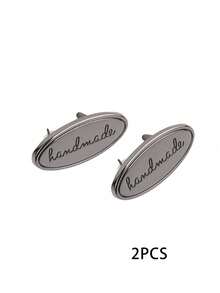 2-5件DIY手工包袋五金配件、装饰板、行李箱Logo扣 - 彩色 - 查看 13