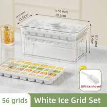 1 件夏季冰模冰格，大容量冰块储存盒，家用制冰工具 - 彩色 - 查看 17