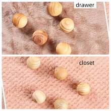 5/10pcs Natural Camphor Balls, Cedar Fragrance Home Closet Moth Repellent, Anti-Mold & Anti-Insect For Bathroom - Multicolor - View 8