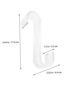 4 Pieces Bathroom Radiator Hooks, Radiator Hangers, Plastic Radiator Hook, Towel Rail Hook, Bathroom Radiator Hook, Kitchen Hooks (Transparent)