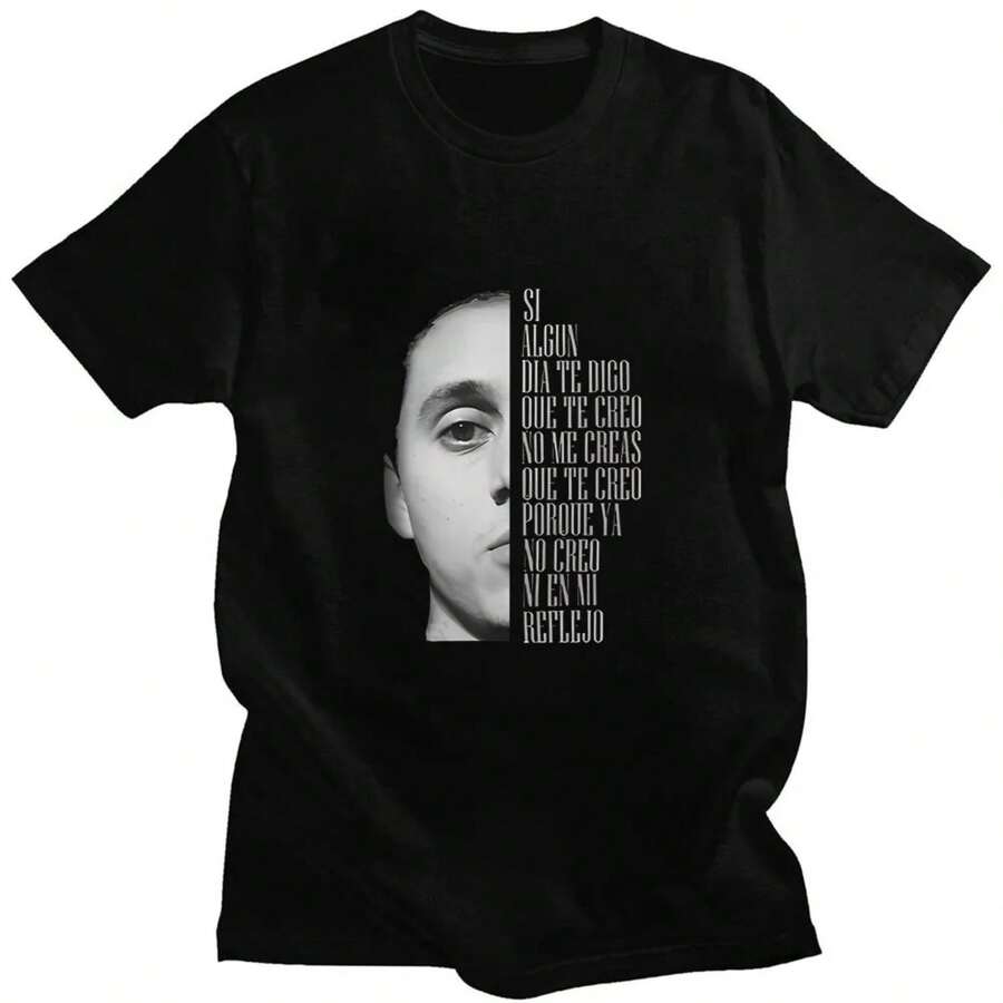 T Shirt Graphic Printing Comfortable Tee-Shirt For WomenMen Gothic Round Neck Tshirts Summer Retro Tops - 黑色 - 查看 1