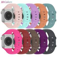 Correa de silicona deportiva compatible con bandas de de 40mm, 38mm, 41mm, 44mm, 45mm, 42mm, 49mm para mujeres y hombres, pulsera suave resistente al agua, correa de repuesto deportiva para bandas de Series 9, 8, 7, 6, 5, 4, 3, 2, 1, SE, Ultra