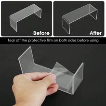 3/6件亚克力展示架多功能透明迷你模型收纳架适用于香水娃娃珠宝装饰收纳架 - 無色 - 查看 4