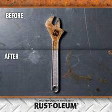 Disolvente de óxido Rust-Oleum en spray con gatillo en gel | Removedor de corrosión de uso intensivo para herramientas metálicas, autos, bicicletas, parrillas, pernos, armas de fuego y talla grande | 32 Onzas - 32 onzas líquidas (paquete de 1) - Ver 5