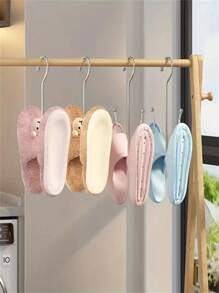 1, 2, 4 ,6,8 Shoe Drying Racks, Household Stainless Steel Shoe Racks, Stainless Steel Shoe Racks, Shoe Hooks, For Drying Shoes, Multi-Functional Simple Windproof Hooks, Stainless Steel Shoe Drying Racks, Shoe Drying Hooks, Outdoor Household Multi-Functional Shoe Drying Racks, Shoe Drying Wonders, Stainless Steel Hooks.