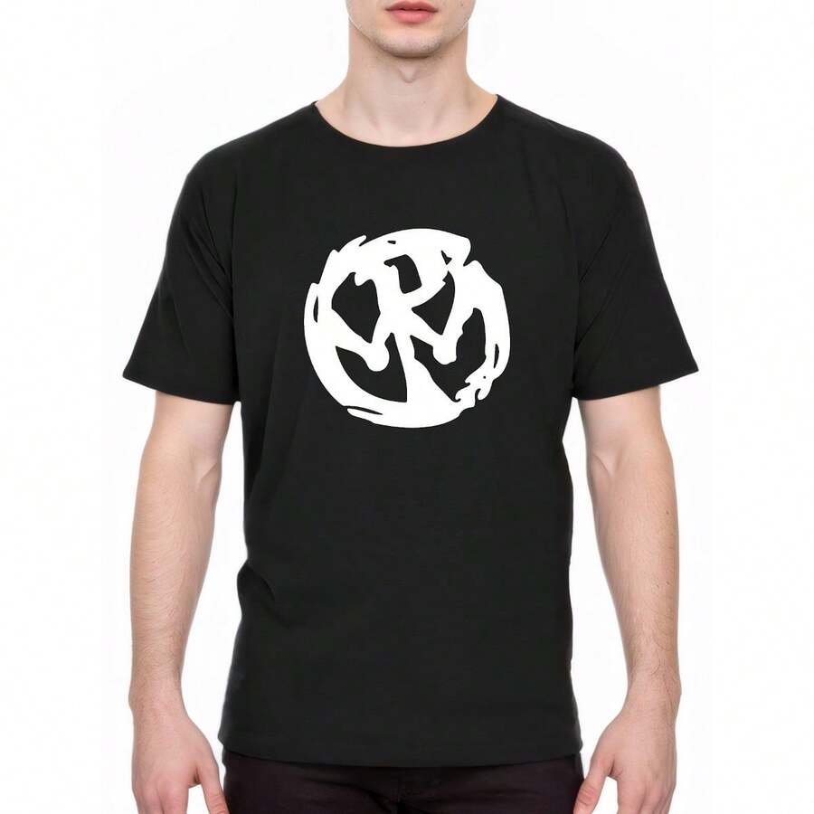 Camiseta para hombre con el diseño de Pennywise, el payaso malvado de IT, banda de punk rock hardcore, como regalo - Negro - Ver 1