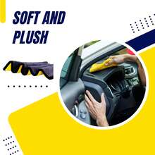 1pc/3pcs Microfiber Towels For Cars, Extra Thick Car Microfiber Drying Towel, Absorbent Car Wash Towels/Rags, Micro Fiber Clothes For Car Cleaning Washing - Multicolor - View 5