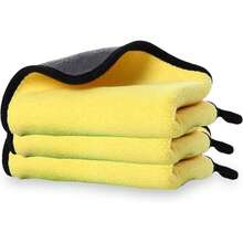 1pc/3pcs Microfiber Towels For Cars, Extra Thick Car Microfiber Drying Towel, Absorbent Car Wash Towels/Rags, Micro Fiber Clothes For Car Cleaning Washing - Multicolor - View 12