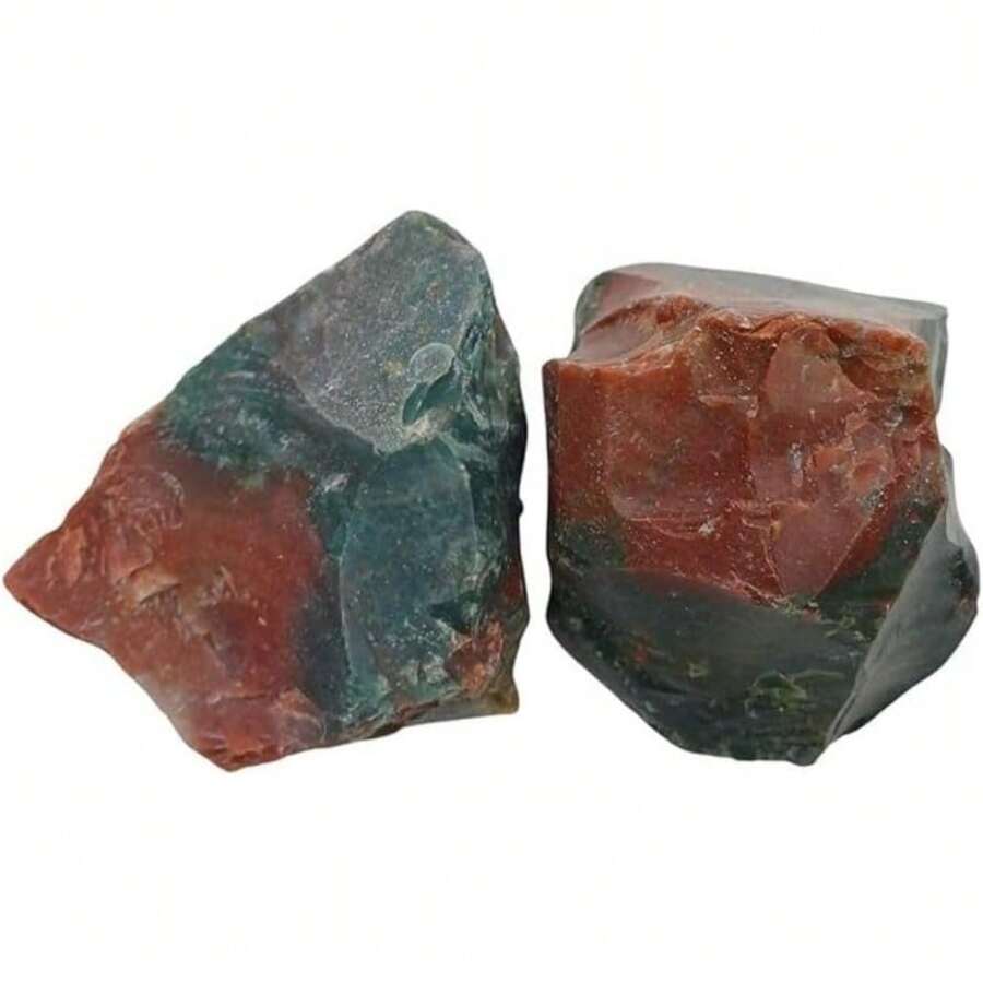 Local Shipping--  Healing Crystals, Stones, Healing Stones, Rock Collection, Agate, Raw Stones ,Crystals, Rocks, Jade, Crystals And Healing Stones(Labradorite, 2 Pcs) - Đá Jasper lạ mắt - Xem 1