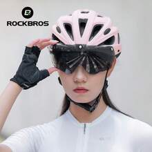 ROCKBROS 自行车头盔，抗冲击性强，4 种颜色可选，可调节尺寸，通风功能，完美适用于山地、公路和通勤骑行，增强头部保护 - 彩色 - 查看 2