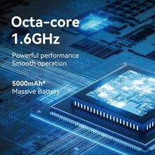 ZTE 中兴，智能手机，Blade A35e 银灰色，解锁，Android 14，（2GB RAM+4GB Fusion）+ 64GB ROM，5000mAh 电池，双 SlM 4G，4G LTE，全球版本 - 銀灰 - 查看 5