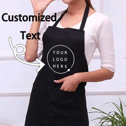 Personalizzazione del testo, personalizzazione del grembiule, grembiule nero personalizzato, grembiule da cucina, grembiule da casalinga, grembiule da parrucchiere, estetista, grembiule da barbiere, personalizzazione del regalo, regalo unico e personalizzato ideale per lui/lei.