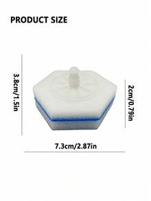 一次性马桶清洁棒补充装，升级材质一次性马桶清洁棒头刷可与多种清洁棒兼容，公寓必需品，大学宿舍必需品 - 彩色 - 查看 2