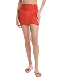 ViX Solid Lynn Mini Skirt - 橘色 - 查看 2