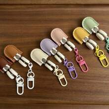 Mini Crochet Scissors Set With Protective Case, Keychain And Storage Box - Suitable For Crochet, Embroidery, Knitting And Cross Stitch, Metal Material, Perfect Gift For Crochet Lovers And Ideal Sewing & Knitting Accessory - Multicolor - View 2