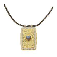 1 Stück Tarot Karten Halskette mit Anhänger, Sonne, Mond, 8-zackiger Stern, Herz, Planet, Wüsten-Stil Choker für Frauen