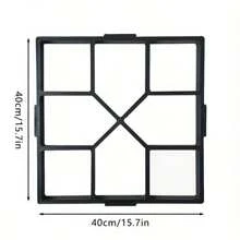 1 pièce Moule pour pavage de chemin de jardin, moule en béton manuel DIY pour brique, pierre, route en béton