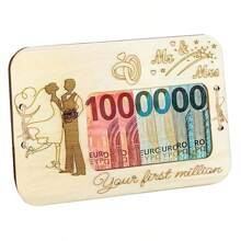 Suport de bani din lemn pentru cadouri de dragoste, card de dorințe în numerar LOVE, pandantiv ornament pentru decorarea casei, pentru familie dragă, decorare nuntă, cadou de ziua mamei, cadou de ziua tatălui, cadou de aniversare, plin de dragoste