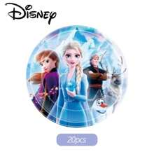 Disney Disney Frozen Party Supplies, Included Birthday Banner,Hanging Vortex,Plate,Napkins,Paper Cups,Tablecloth For Frozen Party Decorations,Frozen Birthday Party Decorations,Disney Frozen Tableware,Disney Princess Elsa Party Decorations