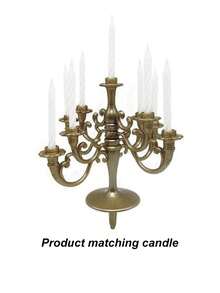 1 件/2 件/3 件/4 件/5 件粉色/金色/银色/古铜色/卡其色/蓝色/灰色塑料烛台形状（带配套蜡烛）烘焙蛋糕装饰，复古生日烛台装饰，烘焙蛋糕烛台装饰，病毒蛋糕架烘焙配件适用于情人节、婚礼季、返校季、母亲节、节假日、生日派对