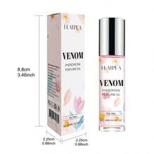 0.34 液体盎司女士香水滚珠，东方香氛，清淡持久的香味，理想的女士身体香氛油，旅行装，便携，适合日常、约会、度假、派对，是送给女性/情人节的完美礼物