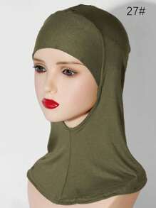 1 Stück Muslimische Hijab Kappe für Frauen, islamischer Schal, weicher elastischer Schal Bandana
