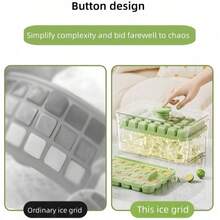 1 件夏季冰模冰格，大容量冰块储存盒，家用制冰工具 - 彩色 - 查看 9