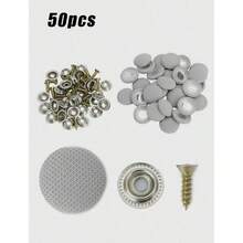 50pcs Car Ceiling/Headliner Repair Fixing Clips - Grey - View 1