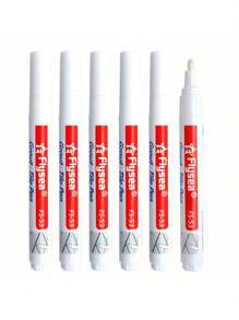3 pièces de stylos de coulis de carrelage blanc pour la réparation de carreaux, de murs, de sols, de salles de bain et de cuisines