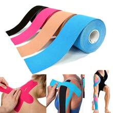 Băng Kinesiology Athletic Elastoplast Sport Recovery Strapping Gym Muscle Bandage Phụ kiện tập thể dục Băng tập thể dục Băng thể thao - Nhiều màu - Xem 6