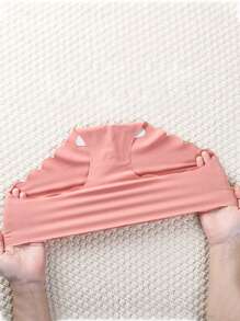 8pcs Women Seamless Underwear, Breathable Mid Waist Cotton Gusset Panties For Girls, Plus Size