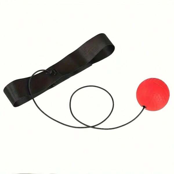 Boxsack Reflex Ball Set - Reaktionsball mit verstellbarem Stirnband - verbessert Hand-Augen-Koordination, Geschwindigkeit und Reaktionszeit, Sportliches Geschwindigkeitstraining Ball