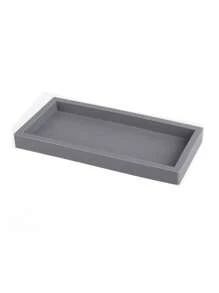 Silikon Aufbewahrungstablett - Badezimmer Tablett, Schmuckorganisator Tablett, Küchenutensilien, Küchendekoration, Tischplatten, Badezimmerdekoration, Organisation und Aufbewahrung, Kerzen/Duftstoffhalter, Silikon Waschtablett, Badezimmerorganisator, Badezimmerdekoration, Badezimmerzubehör