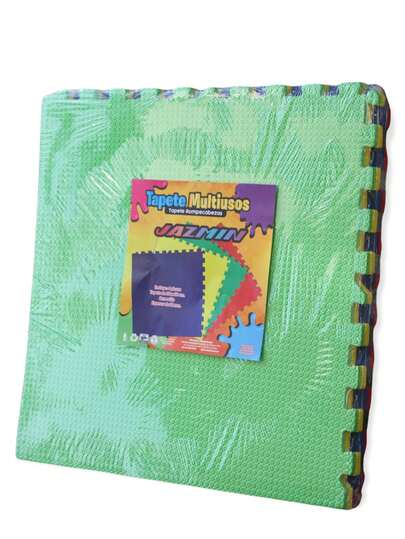 Tapete Foamy Rompecabezas Jumbo 60x60cm Multicolor