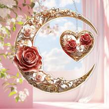 Decorative Hanging Ornaments - Red - View 3
