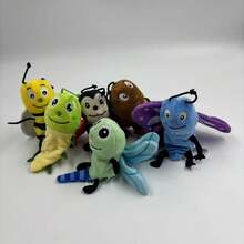 1pc Insect Series Finger Puppet Plush Doll, Cute Dragonfly, Butterfly, Ant, Bee Finger Puppets, Parent-Child Interactive Educational Doll - Multicolor - View 8