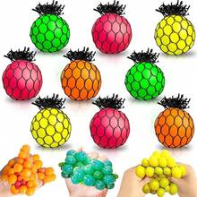 1/2/5/10/24 Stücke Quetsch-Stressball, druckentlastendes Spielzeug, verbessert die Konzentration, geeignet für Erwachsene und Kinder - Quetsch-Spielzeug Geschenk, weiches Quetsch-Stresslinderungsspielzeug, zufällige Stile und Farben - Verschiedenfarbig - Übersicht 3