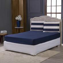 3 Piece Percale 100% Cotton Bed Sheet Set - CL06 - View 1