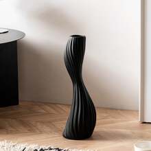 1 Stück Schwanen-Blumenvase aus Kunststoff, Blumenhalter, unzerbrechlich, geeignet für Büro, Arbeitszimmer, Wohnzimmer, Schlafzimmer, Heimdekoration