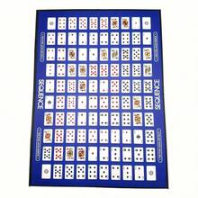 Classic Sequence Board Game - Updated Version, Fun Strategy Game For Families & Friends - Multicolor - View 4