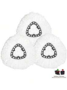 2/1pc Mop Replacement Heads Compatible With O-Cedar/Viled EasyWring Spin Mop -Washable Microfiber Spin Head Refills-Easy Cleaning Mop Head Replacement,Cleaning,Kitchen ﻿
