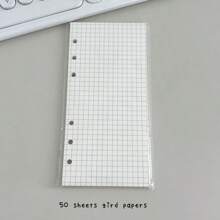 A6 Narrow Loose Leaf Cover, 10pcs 1 Grid 2 Grid 3-Inch Storage Bags, Postcards Binder Collect Book Organizer,Back To School,School Supplies