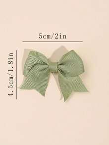 10pcs Plain Color Grosgrain Hair Bows For Dog And Cat,Puppy Dog Short Tail Ribbon Bow Alligator Hair Clips,Yorkie Dog Bows,Pet Hair Grooming,Pet Hair Accessories. - Multicolor - View 5