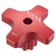 Bicycle Crank Cover Disassembly Wrench, High-Strength One-Piece Hollow Middle Axle Tool For Mountain And Road Bikes