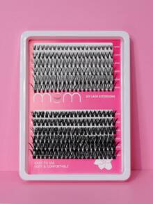 延长睫毛，30D 50D 睫毛簇，D 卷曲单根睫毛，仿貂毛睫毛，10-18 毫米混合睫毛