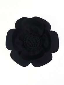 夸张纯色面料花朵胸针发夹，女士泳衣配饰，夏季 - 花 - 查看 8