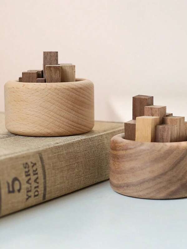 Holz-Kreativ-Raumdufterweiterungsdiffusor, ätherisches Öl Diffusionsstifte, dekorativer Duftschmuck